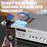 T68 Vintage Audio Amplifier Wireless Adapter NFC Bluetooth-compatible 5.3 Audio Adapter with 3.5mm / RCA - 6