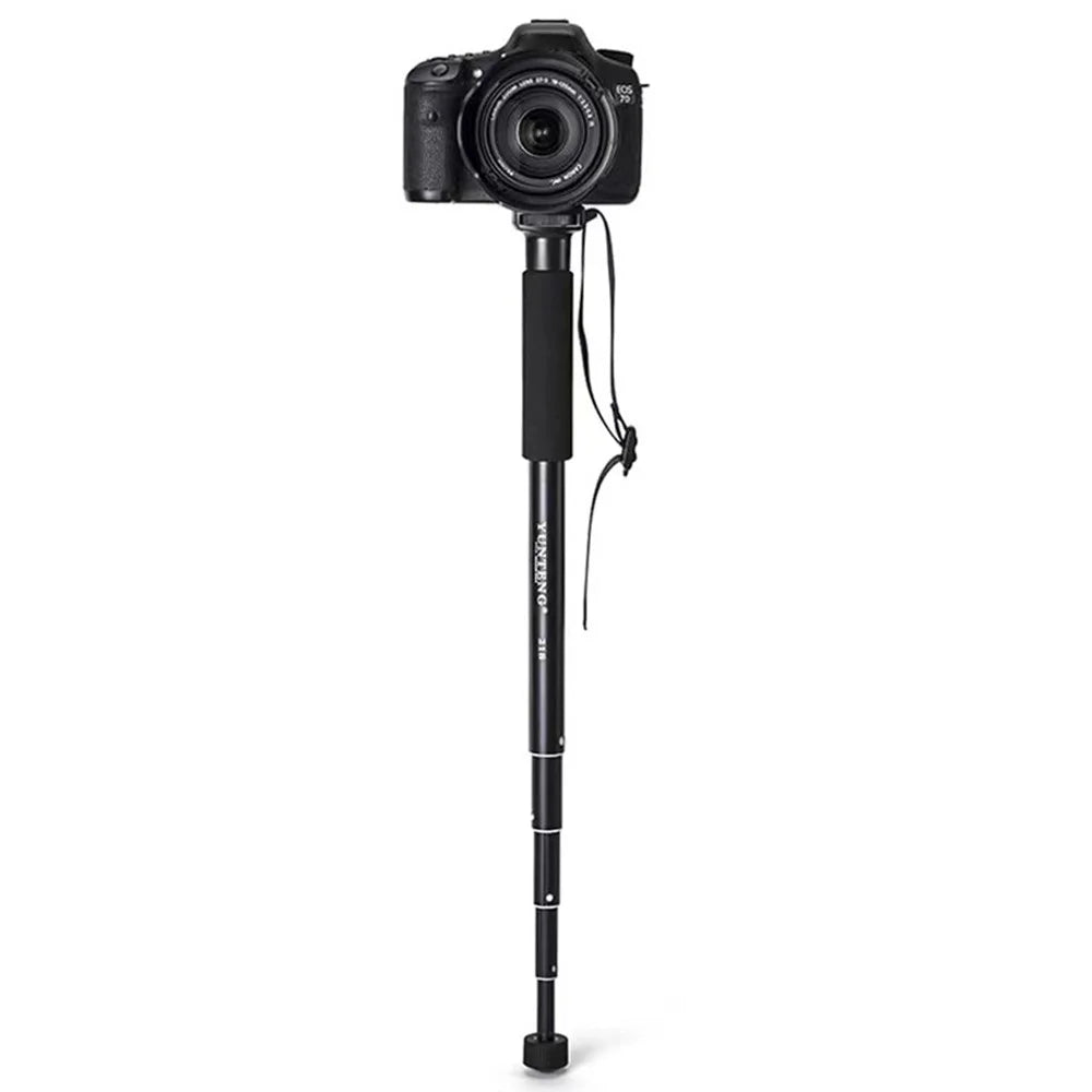 YUNTENG 218 Portable Camera Stand for Digital Cameras, DSLRs Metal Monopods Holder - 2