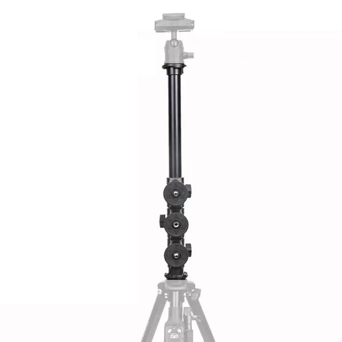YUNTENG VCT-369 Horizontal Aluminum Alloy Gimbal Extension Pole for Tripod Stabilizer Camera - 4