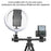 YUNTENG VCT-369 Horizontal Aluminum Alloy Gimbal Extension Pole for Tripod Stabilizer Camera - 5