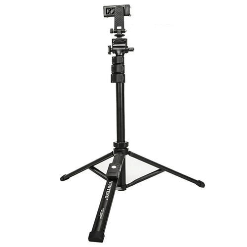 YUNTENG VCT-91666 Camera Phone Holder Extendable Tripod Stand Bluetooth-compatible Live Streaming Selfie Stick - 1