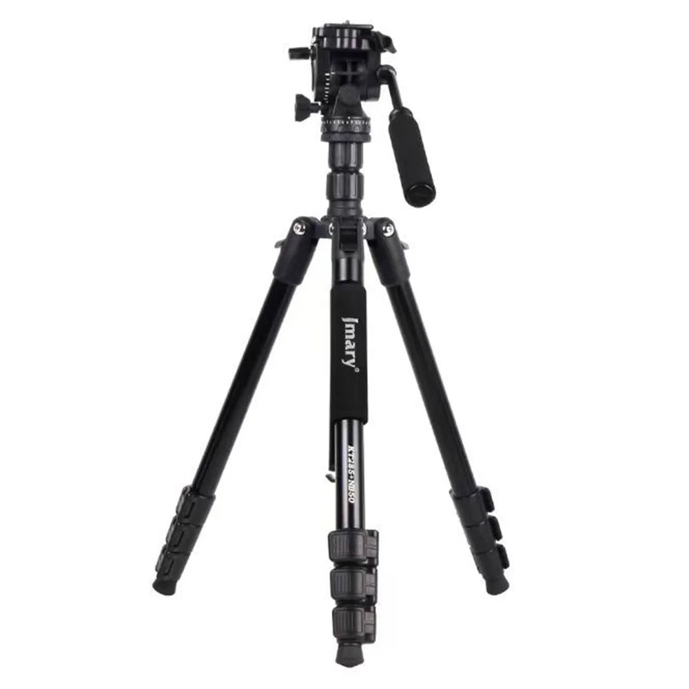 JMARY KT285+NB50 Extendable Height Aluminum Alloy Camera Holder Tripod Stand for Live Streaming - 1