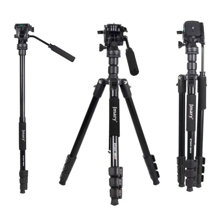 JMARY KT285+NB50 Extendable Height Aluminum Alloy Camera Holder Tripod Stand for Live Streaming - 2