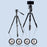 JMARY KT285+NB50 Extendable Height Aluminum Alloy Camera Holder Tripod Stand for Live Streaming - 3
