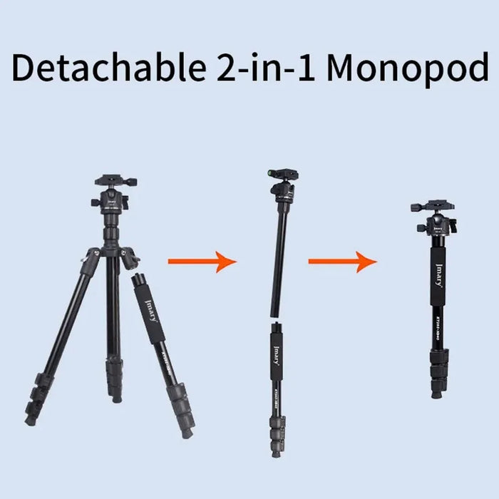 JMARY KT285+NB40 Detachable Camera Phone Stand Telescopic Live Streaming Photography Monopod Tripod - 5