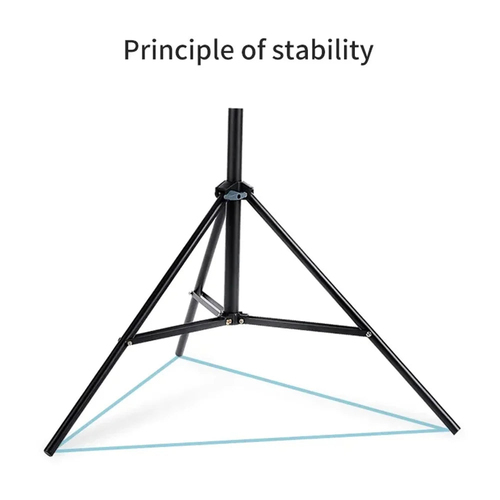 JMARY MT-75 Portable Photography Lightweight Tripod SPCC Steel Telescopic Camera Phone Stand - 3