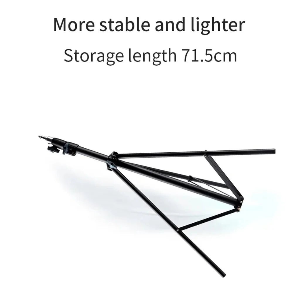 JMARY MT-75 Portable Photography Lightweight Tripod SPCC Steel Telescopic Camera Phone Stand - 5