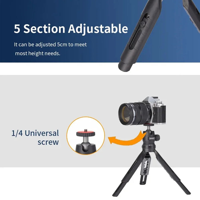 JMARY MT-30 Selfie Stick 5-section Adjustable Tripod for Camera / Phone / Projector - 6