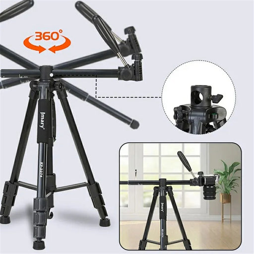 JMARY KP-2274 Multi-function Outdoor Photography Tripod 5-section Adjustable Monopod - 2