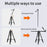 JMARY KP-2274 Multi-function Outdoor Photography Tripod 5-section Adjustable Monopod - 3