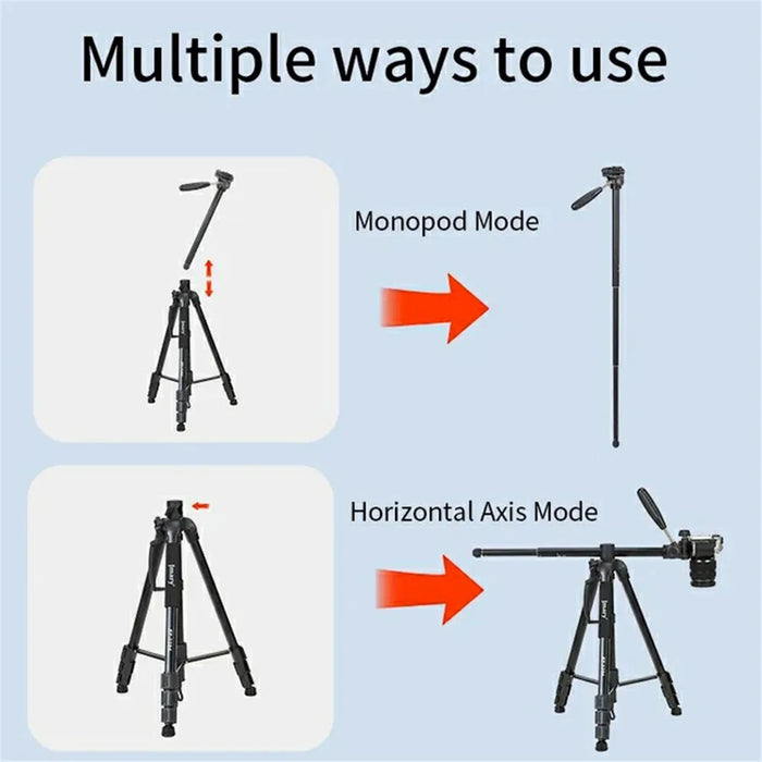 JMARY KP-2294 179cm 4-section Adjustable Monopod Multi-function Panoramic Photography Tripod - 3