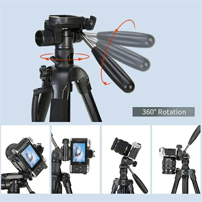 JMARY KP-2294 179cm 4-section Adjustable Monopod Multi-function Panoramic Photography Tripod - 4