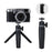 JMARY MT-27 3 Sections Adjustable Portable Live Streaming Desktop Tripod + Phone Holder - 6