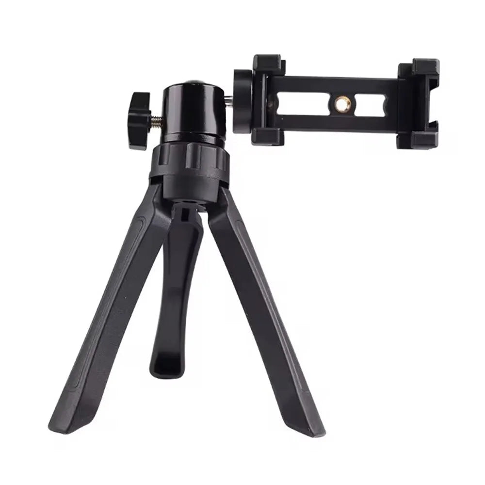 X038 Camera Tripod DLP Camera Stand Holder Phone Clamp Tripod for Live Streaming - 5