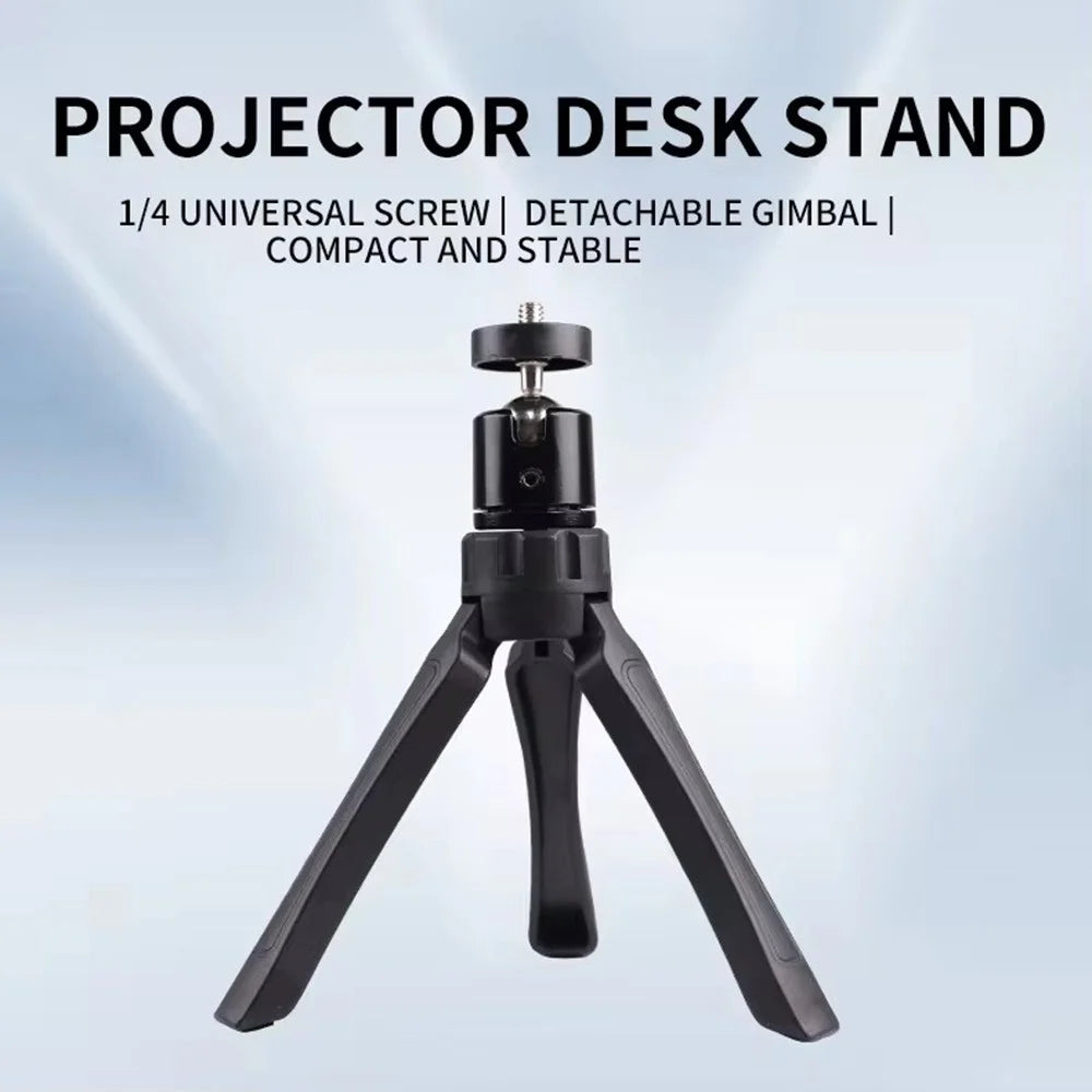 X038 Camera Tripod DLP Camera Stand Holder Phone Clamp Tripod for Live Streaming - 6