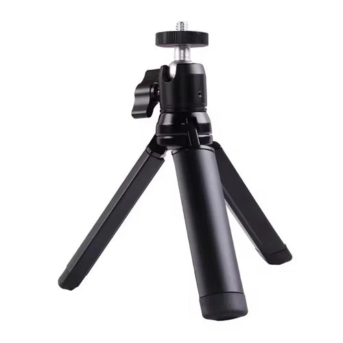 X028 Portable Webcam Tripod Stand Aluminum Alloy Extendable Desktops Tripod - 1