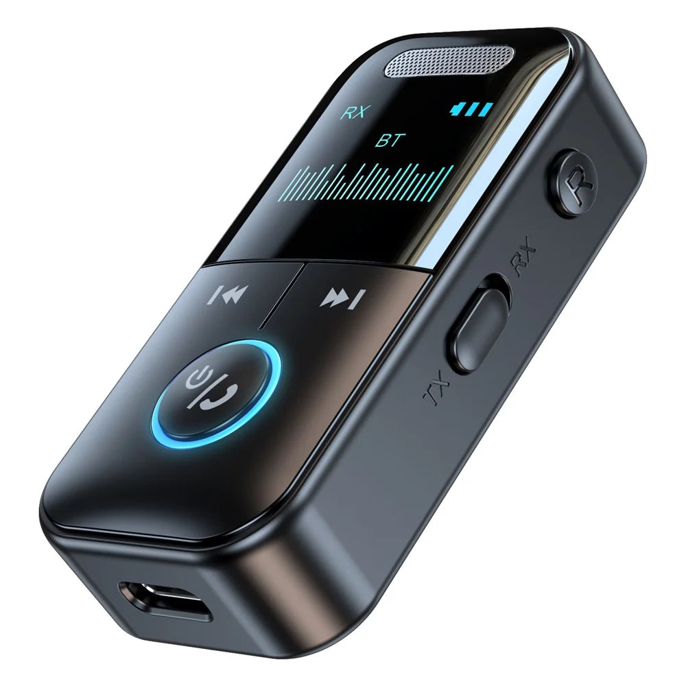 GT69 Bluetooth-compatible 5.4 Transmitter Receiver 2-In-1 Audio Adapter AUX Connector - 1