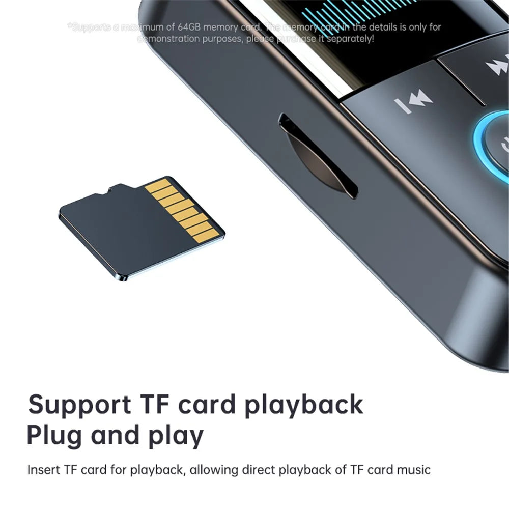 GT69 Bluetooth-compatible 5.4 Transmitter Receiver 2-In-1 Audio Adapter AUX Connector - 7