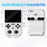 AMPOWN XU10 Dual Joy-Pad Game Machine Retro Handheld Game Console (No TF Card) - White - 7