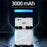 AMPOWN XU10 64GB Game Console Vintage Dual Joy-Pad Handheld Game Machine - White - 5