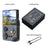 AMPOWN M19 3.5-inch IPS Screen Retro Handheld Game Console 3D Rocker Arcade Gamepad (English Version), with 64G TF Card - Black - 7