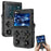 ANBERNIC RG353V 32GB Retro Gamepad Android 11 Linux Handheld Game Console with 3.5 Inch IPS Screen (without TF Card / Games) - Transparent Black - 1
