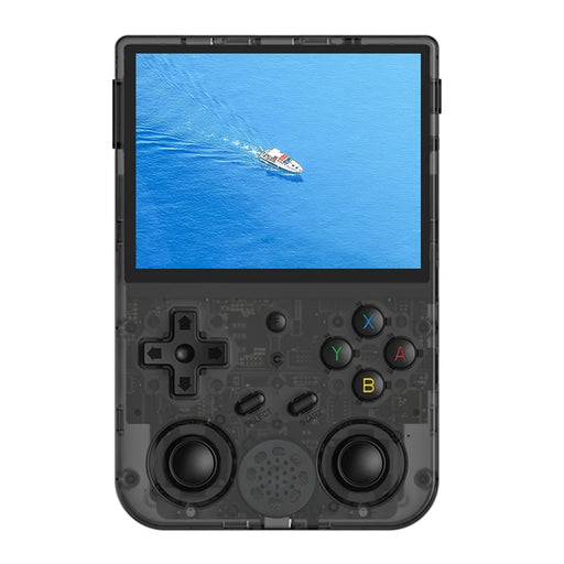 ANBERNIC RG353V 32GB Retro Gamepad Android 11 Linux Handheld Game Console with 3.5 Inch IPS Screen (without TF Card / Games) - Transparent Black - 2