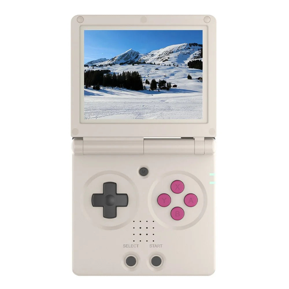 ANBERNIC RG35XXSP 3.5-inch Screen Flip Handheld Gaming Machine 64G Wireless Game Console without TF Card (English Version) - Grey - 1