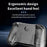 Q8 Kid's Retro Handheld Game Console Built-In 800 Games - Transparent Grey - 6