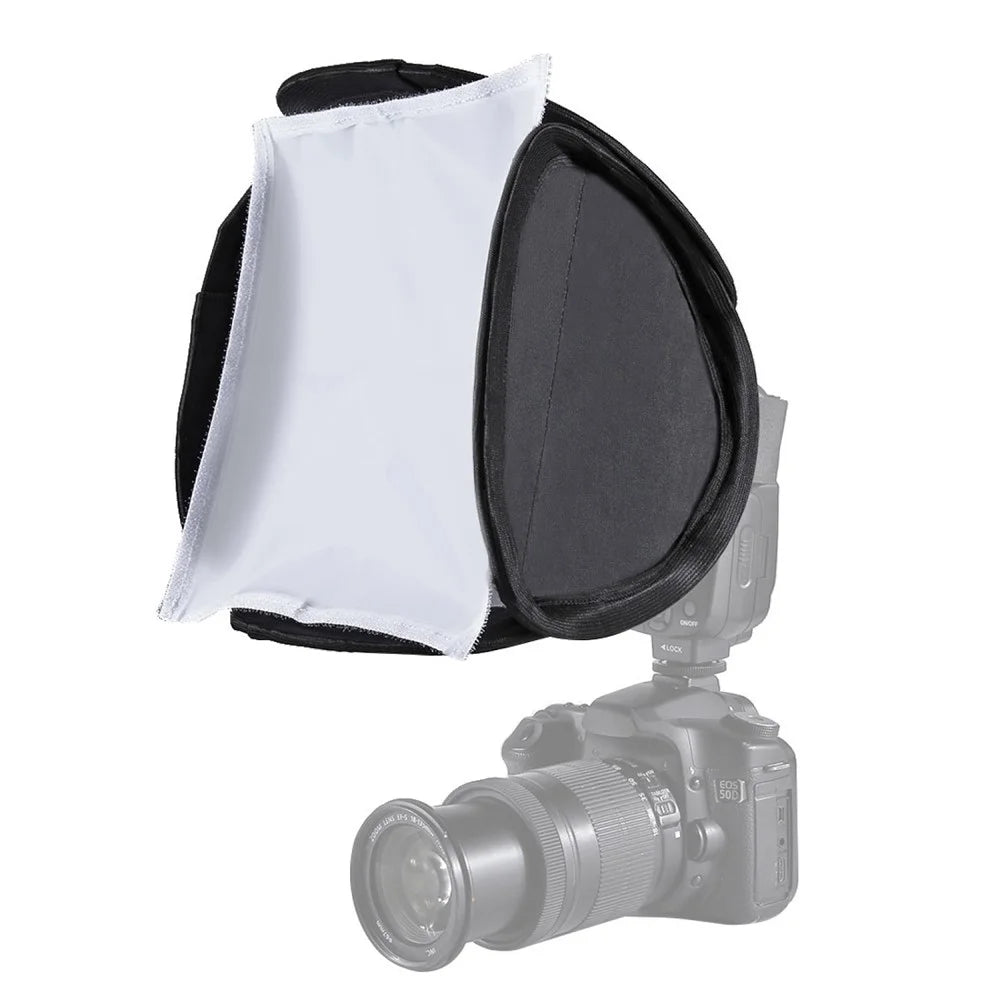 PULUZ PU5123 23cmx23cm Photography Softbox DSLR Camera Fill Light Foldable Diffuser - 1