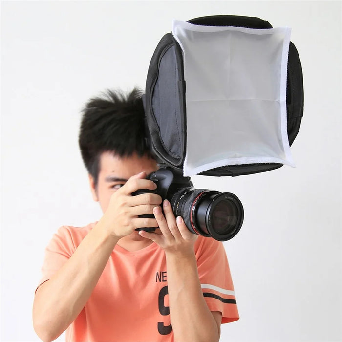 PULUZ PU5123 23cmx23cm Photography Softbox DSLR Camera Fill Light Foldable Diffuser - 4