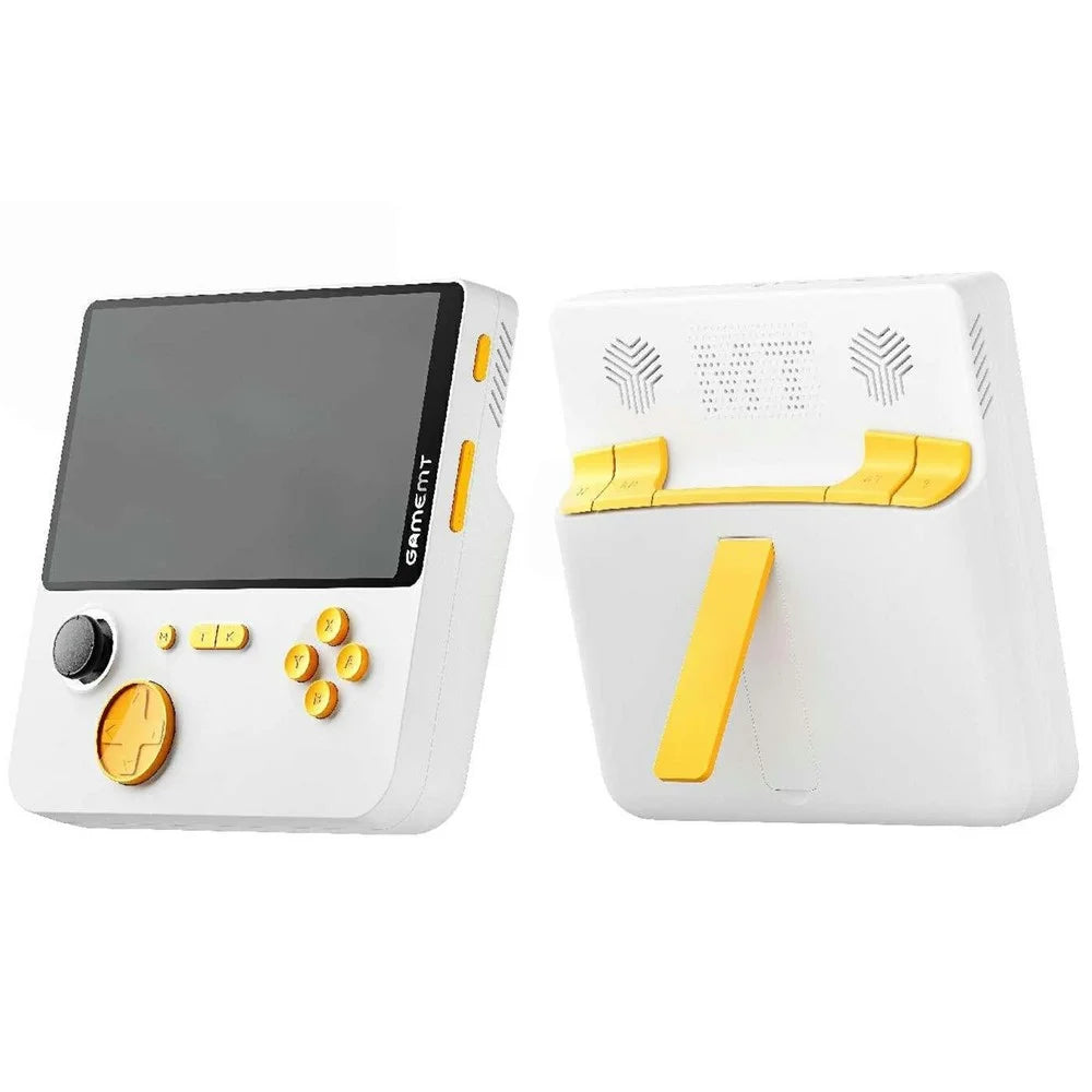 E5 5.0-inch Retro Handheld Game Console Mini Arcade Game Machine Support HD TV Connection, No Memory Card - Yellow - 1