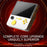 E5 5.0-inch Retro Handheld Game Console Mini Arcade Game Machine Support HD TV Connection with 128G Memory Card - Yellow - 2