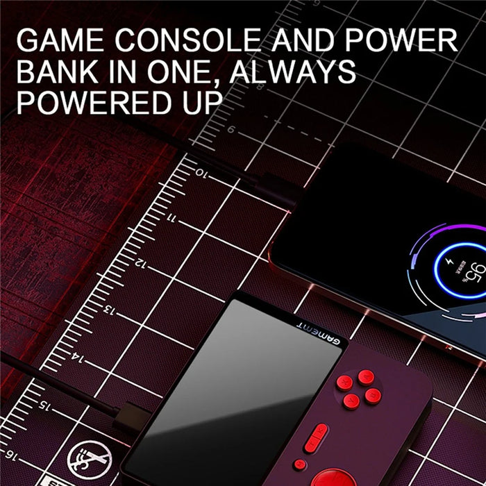 E5 5.0-inch Retro Handheld Game Console Mini Arcade Game Machine Support HD TV Connection with 128G Memory Card - Yellow - 7