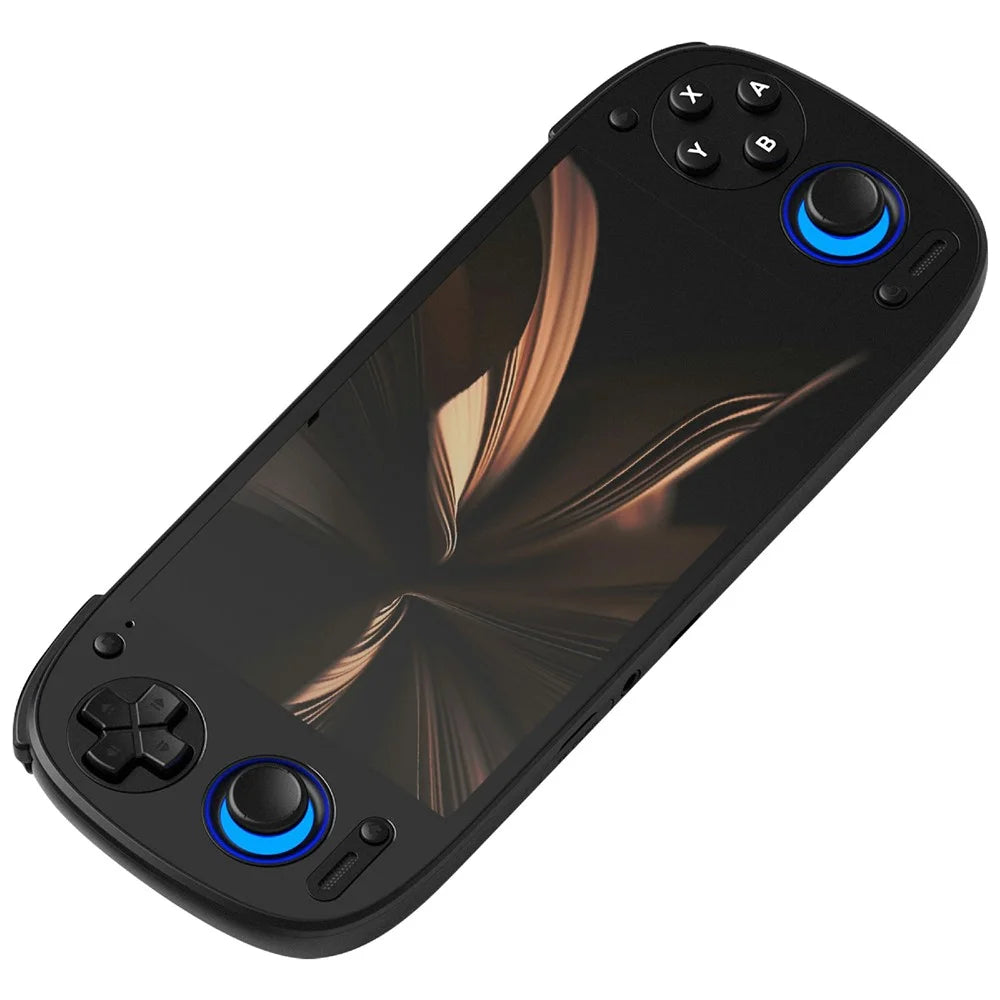AMPOWN Retroid Pocket 5 Open Source Handheld Game Console 8G Memory Android 13 Wireless Controller with 128G TF Card - Black - 1