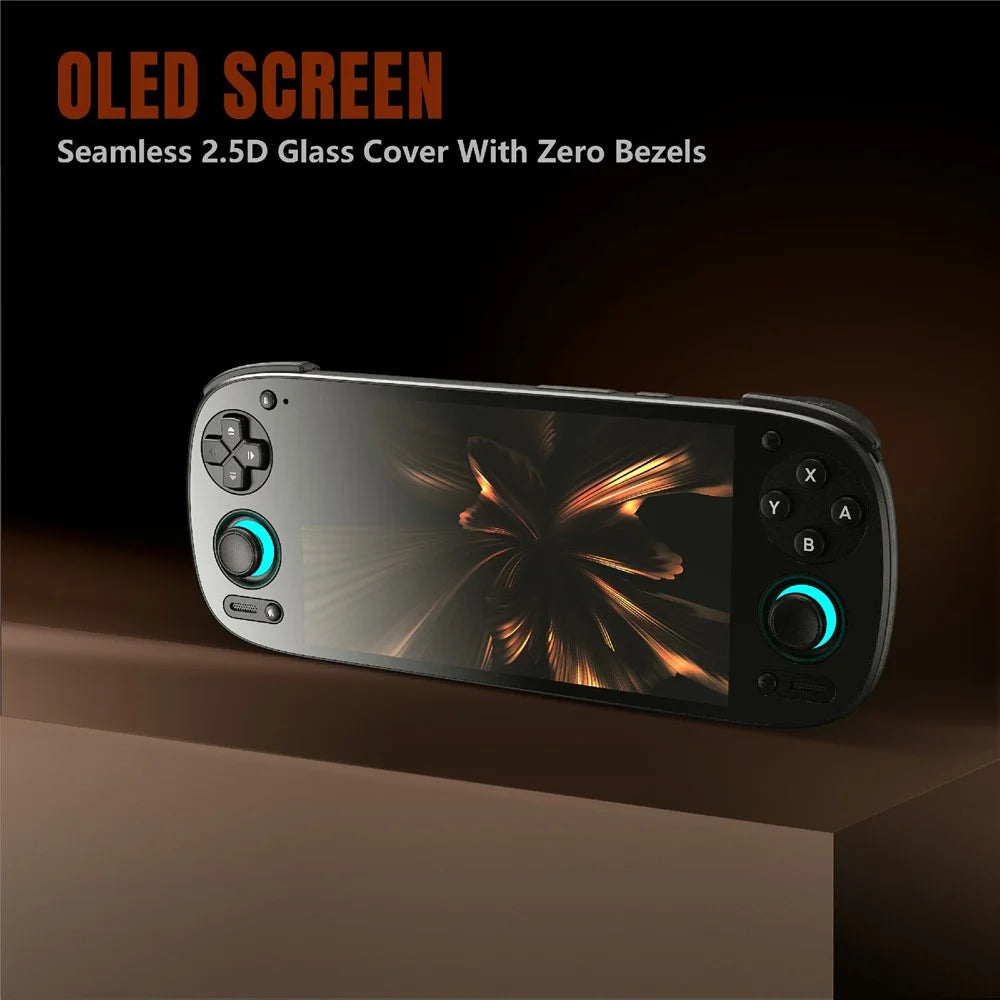 AMPOWN Retroid Pocket 5 Open Source Handheld Game Console 8G Memory Android 13 Wireless Controller with 128G TF Card - Black - 3