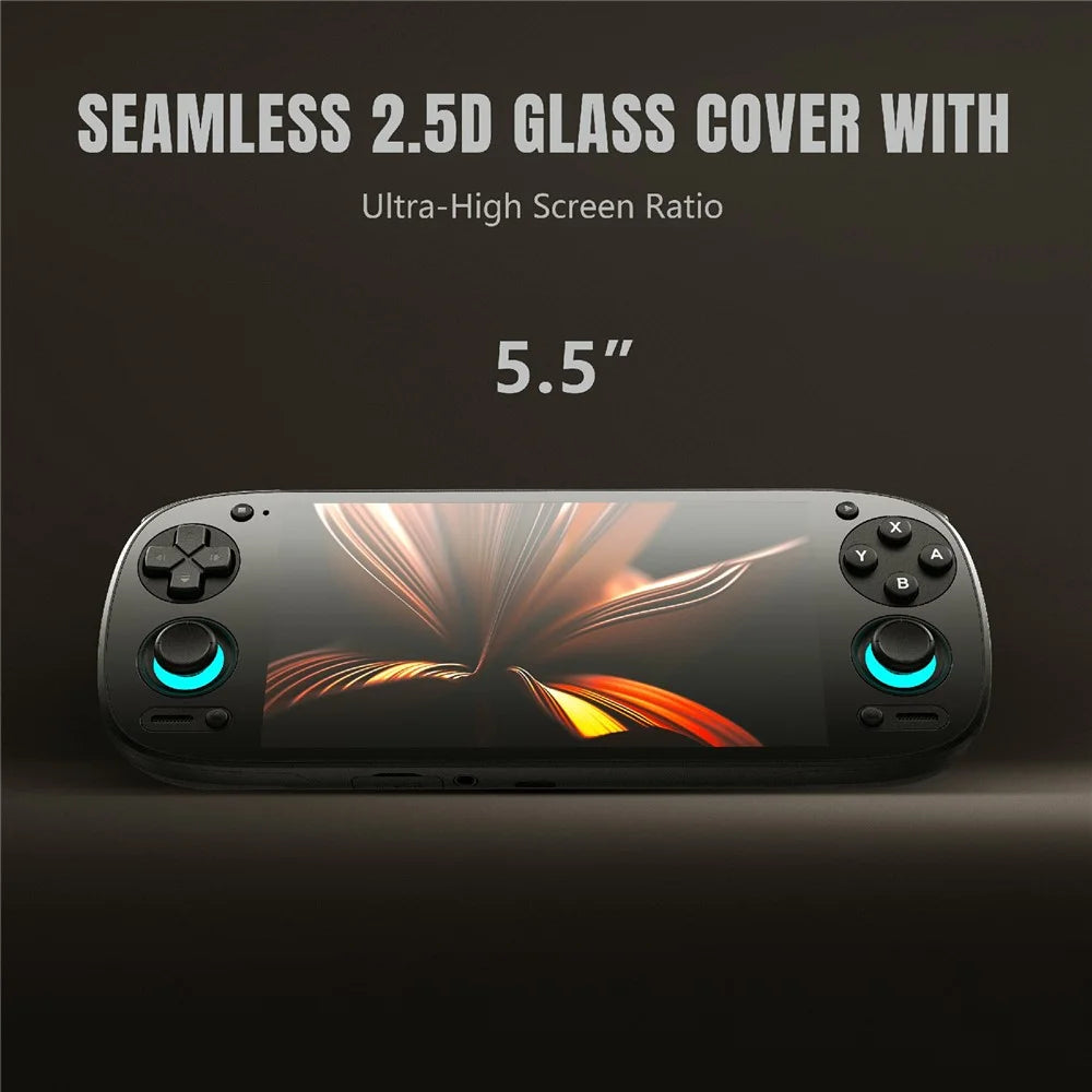AMPOWN Retroid Pocket 5 Open Source Handheld Game Console 8G Memory Android 13 Wireless Controller with 128G TF Card - Black - 5