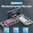 ANBERNIC RG35XXH Open Source Handheld Game Console Wireless Controller with 32G + 128G TF Card - Transparent White - 2