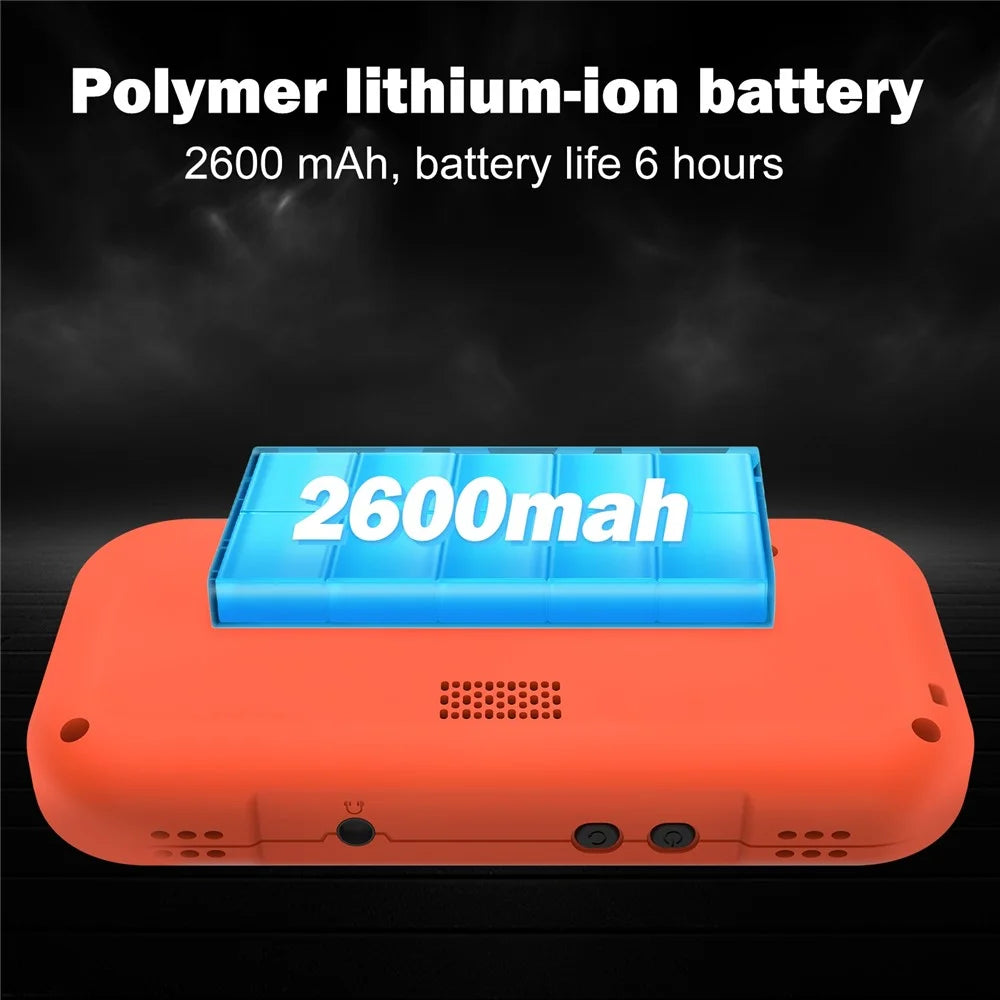 AMPOWN Magicx XU Mini M 64GB Portable Handheld Game Console Open Source High Definition Gaming Machine - Orange - 6