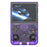 R36xx Handheld Game Console 3.5 Inch Screen Retro Arcade Gaming Controller, Standard Version / No TF Card - Transparent Purple - 2