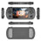 U8 Open Source Linux System 4.0 Inch IPS Screen Retro Handheld Game Console, 64GB Storage - Transparent Black - 2