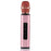 K6 2 in 1 Wireless Microphone Bluetooth-Compatible Speaker with LED Light HiFi Sound Reverb Effect Karaoke Device - Pink - 2