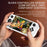 E6 Handheld Game Console 5 Inch Screen Android Dual Player Competitive Gaming Machine with 128GB Card - White - 4