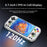 ANBERNIC RG477M 12G+256G Android 14 4.7 Inch LTPS Incell Screen Retro Handheld Game Console with 128G TF Card - Silver - 4