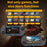 AMPOWN SF3000HD Handheld Game Console HD TV Connection WiFi Multiplayer Gaming Device - Transparent Black/64GB Standard - 3