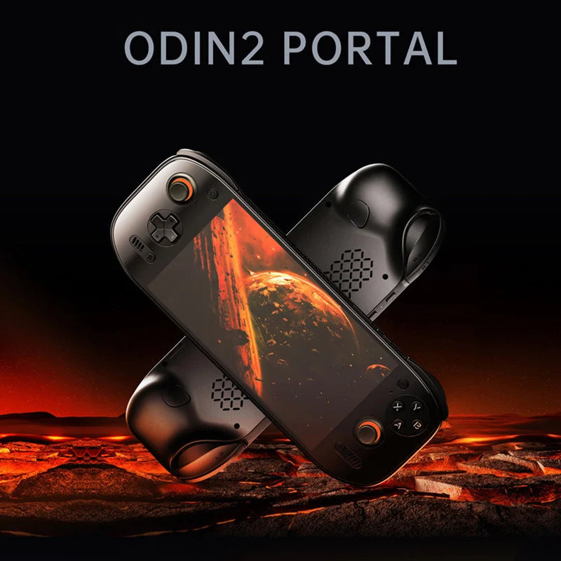 AMPOWN OIND 2 Portal Retro Handheld Gaming Console Android 13 Open Source 8GB+128GB WiFi 7 Joystick - Black - 2