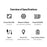 TRIMUI BRICK Hammer Handheld Video Game Console 3.2 Inch IPS Screen Retro Arcade Gamepad, with 64GB Card - Black - 2