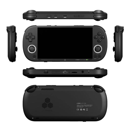 TRIMUI Smart Pro S TG5050 4.96 Inch IPS Screen Handheld Gamepad Hall Joystick Retro Gaming Console, with 128G TF Card - Black - 2