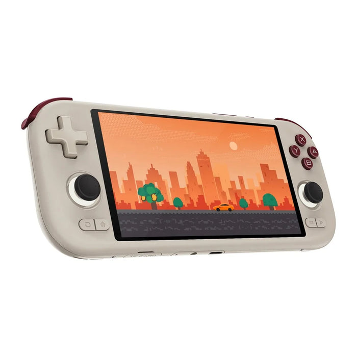 MANGMI AIR X Retro Handheld Game Console with 128G TF Card, 4GB+64GB 5.5 Inch IPS Display Android 14 Gaming Device - Grey - 3