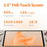 MANGMI AIR X Retro Handheld Game Console with 128G TF Card, 4GB+64GB 5.5 Inch IPS Display Android 14 Gaming Device - Grey - 4